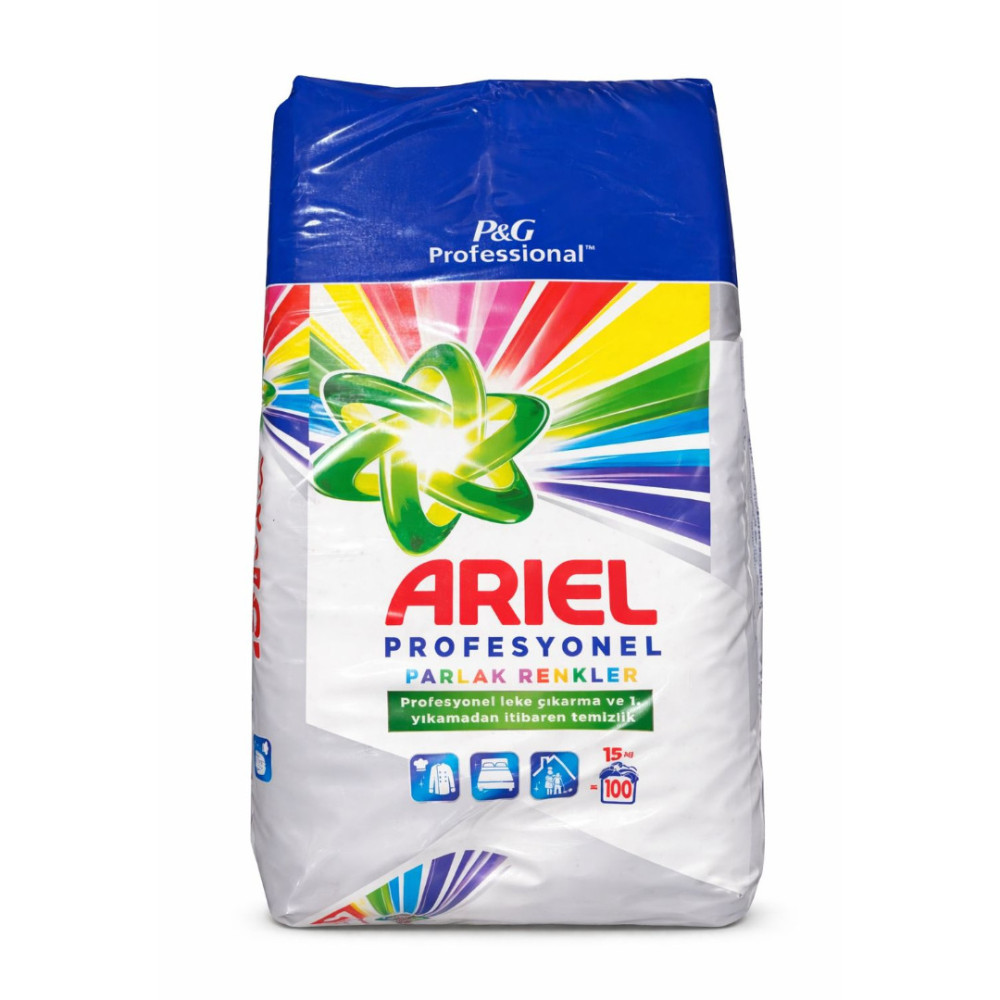 Detergent rufe Ariel pudră 15 kg