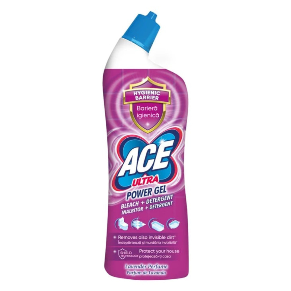 Ace Ultra Power Gel Înărbitor, 750 ml