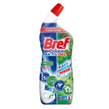 Solutie curatare toaleta BREF Power Aktiv Gel Pine