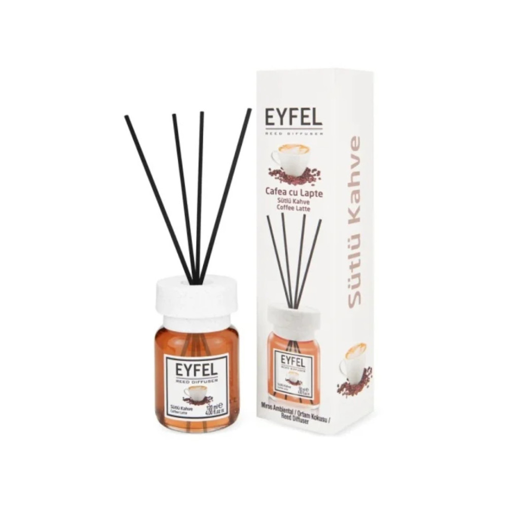 Odorizant de cameră Eyfel Cafea cu lapte , 120 ml