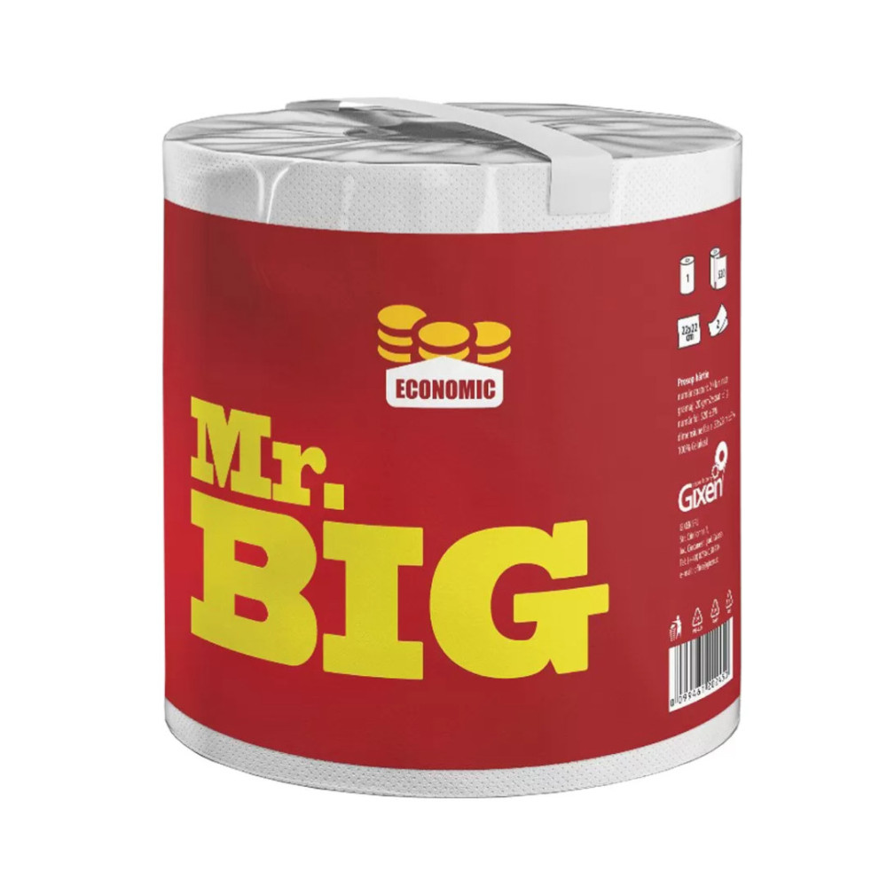 Prosoape de bucătărie Mr. Big – 2 straturi, 1 rolă, 330 foi