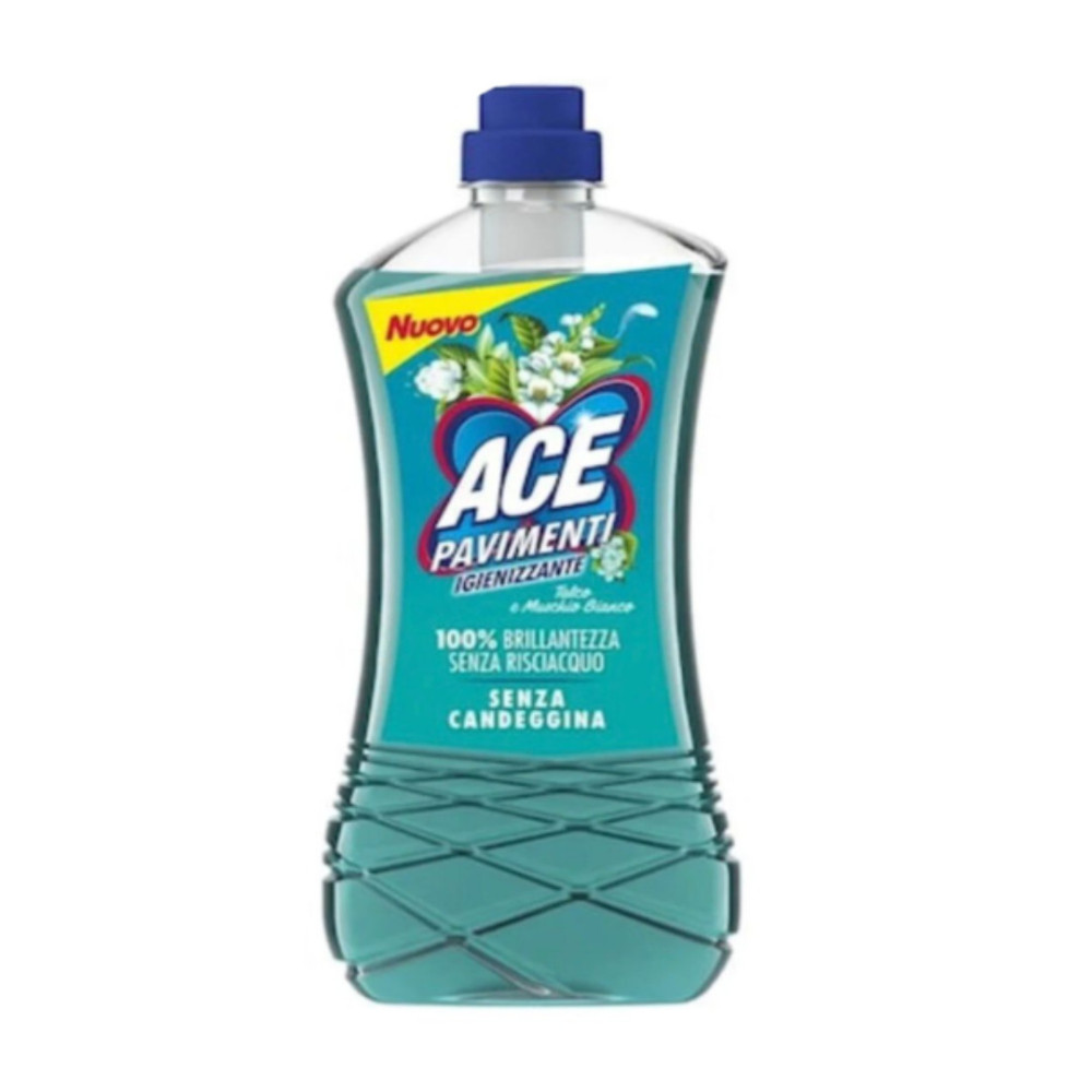 Ace soluție pentru pardoseli- Talc și musc alb