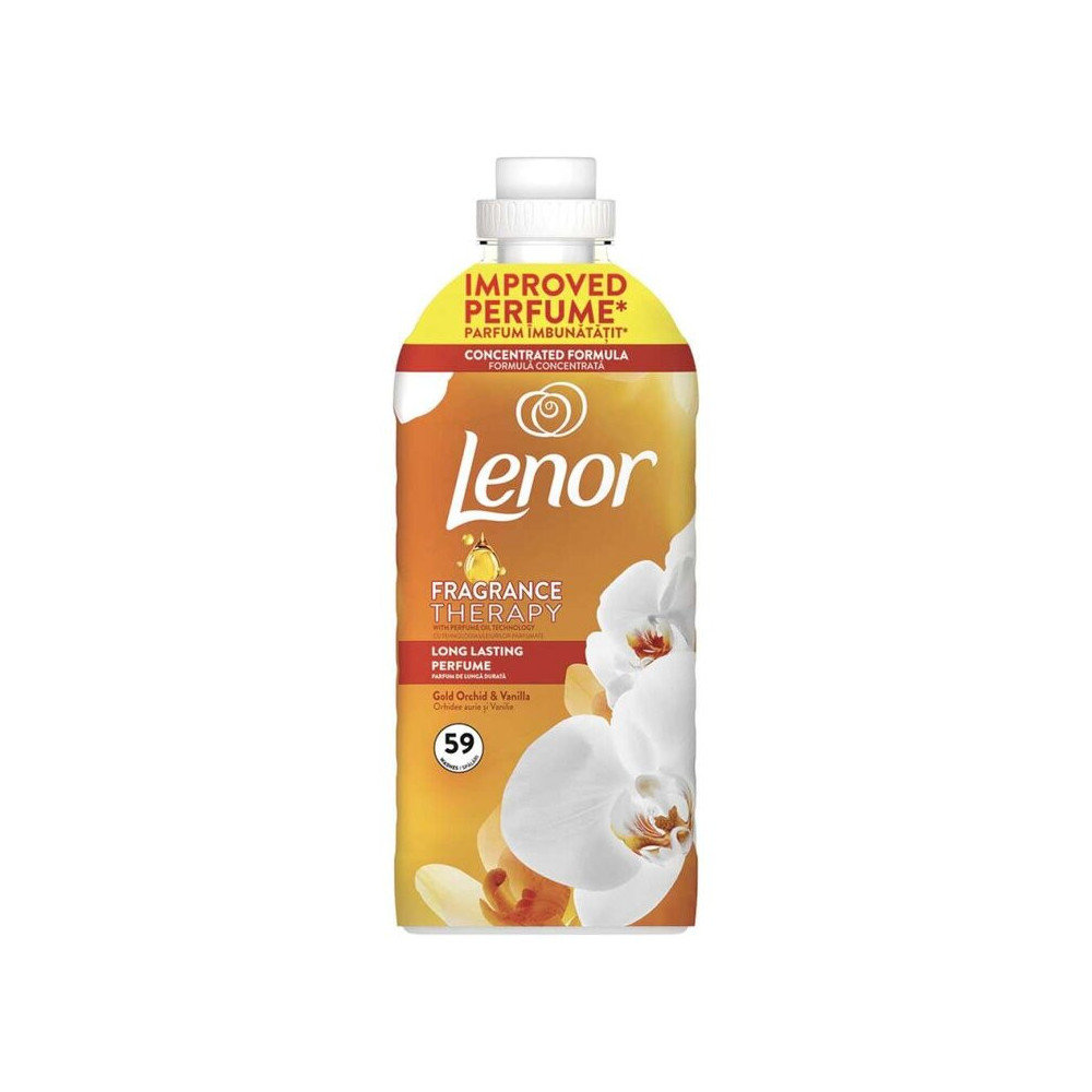 Balsam rufe Lenor Gold Orchid & Vanilla- Orhidee aurie și Vanilie, 59 spălări